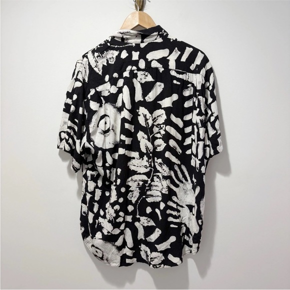 Vintage Jams World Mens Button Shirt Large Hawaiian Floral Colorful Rare Unique - Picture 2 of 13